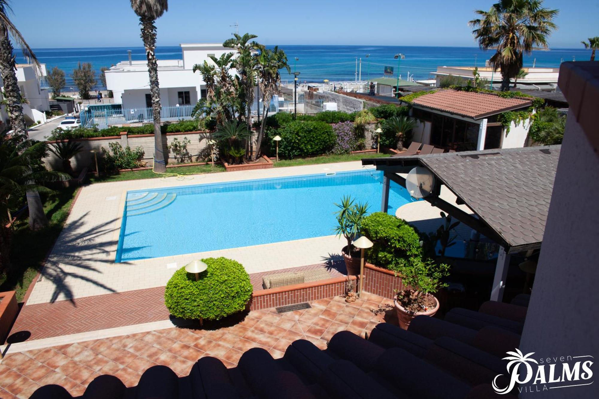 Villa Seven Palms Isola delle Femmine Luaran gambar