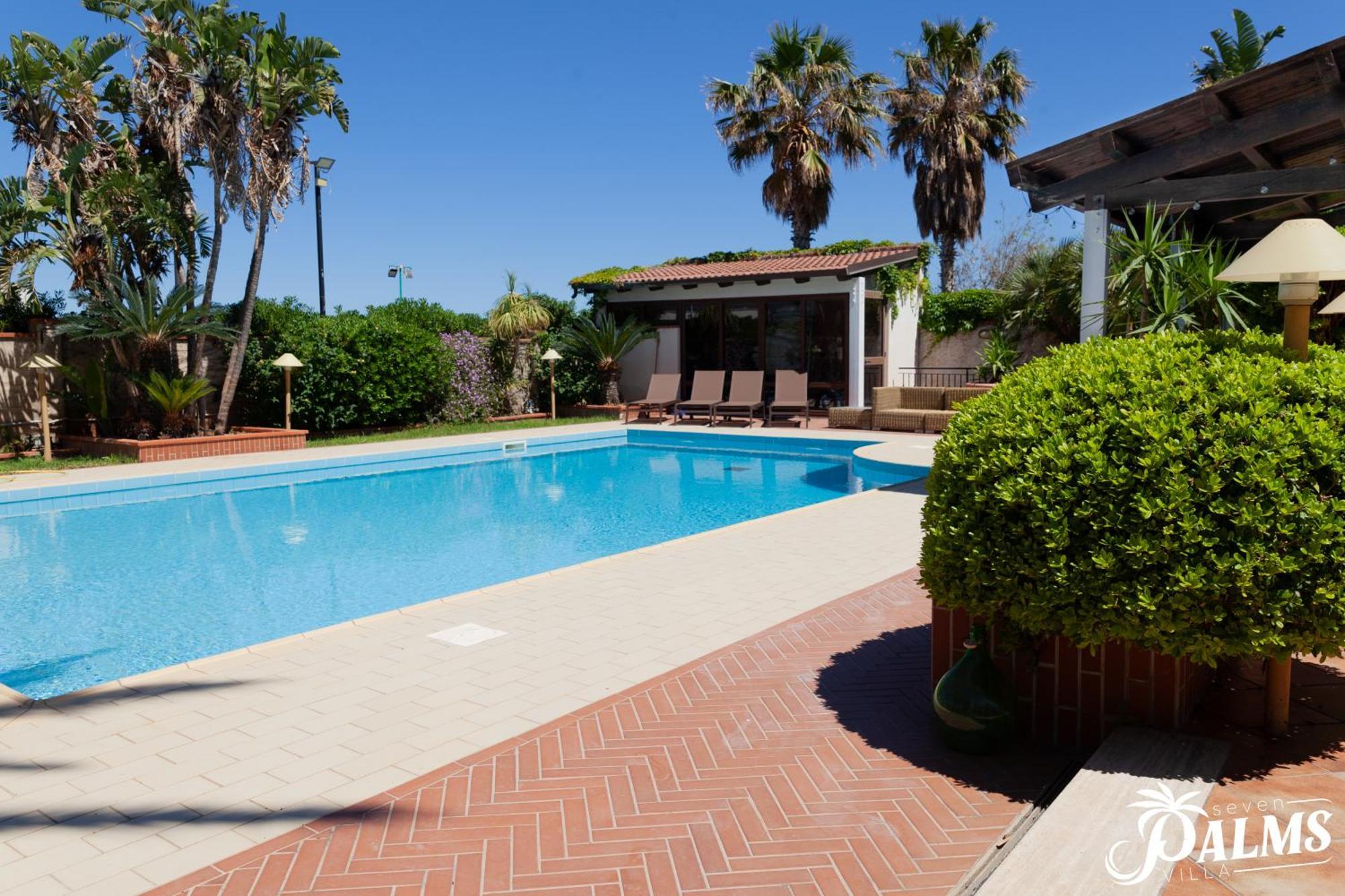 Villa Seven Palms Isola delle Femmine Luaran gambar